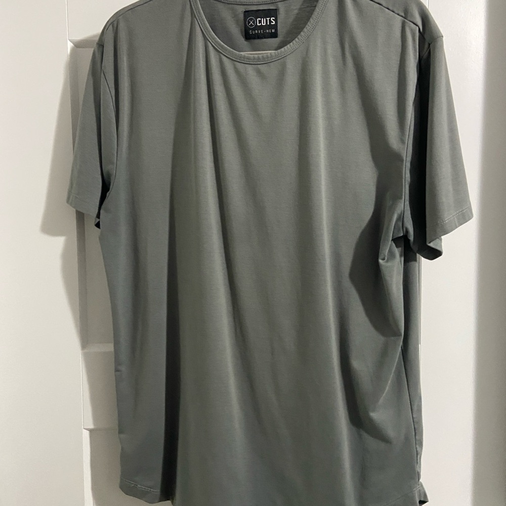 Cuts Clothing Men's Short Sleeve Tee - Slate Gray